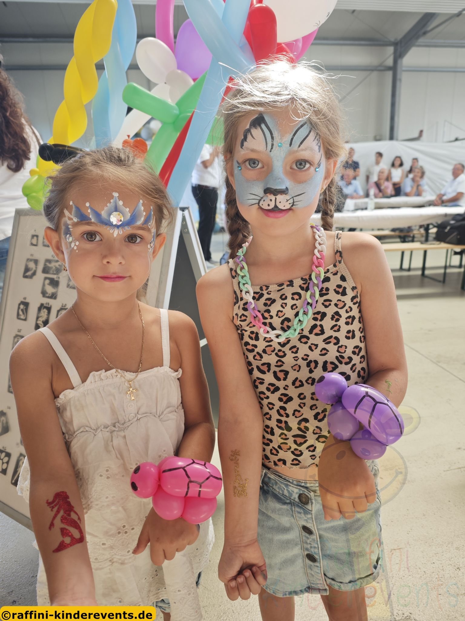 Ballonmodellage, Kinderschminken Firmenfeier Ludwigshafen