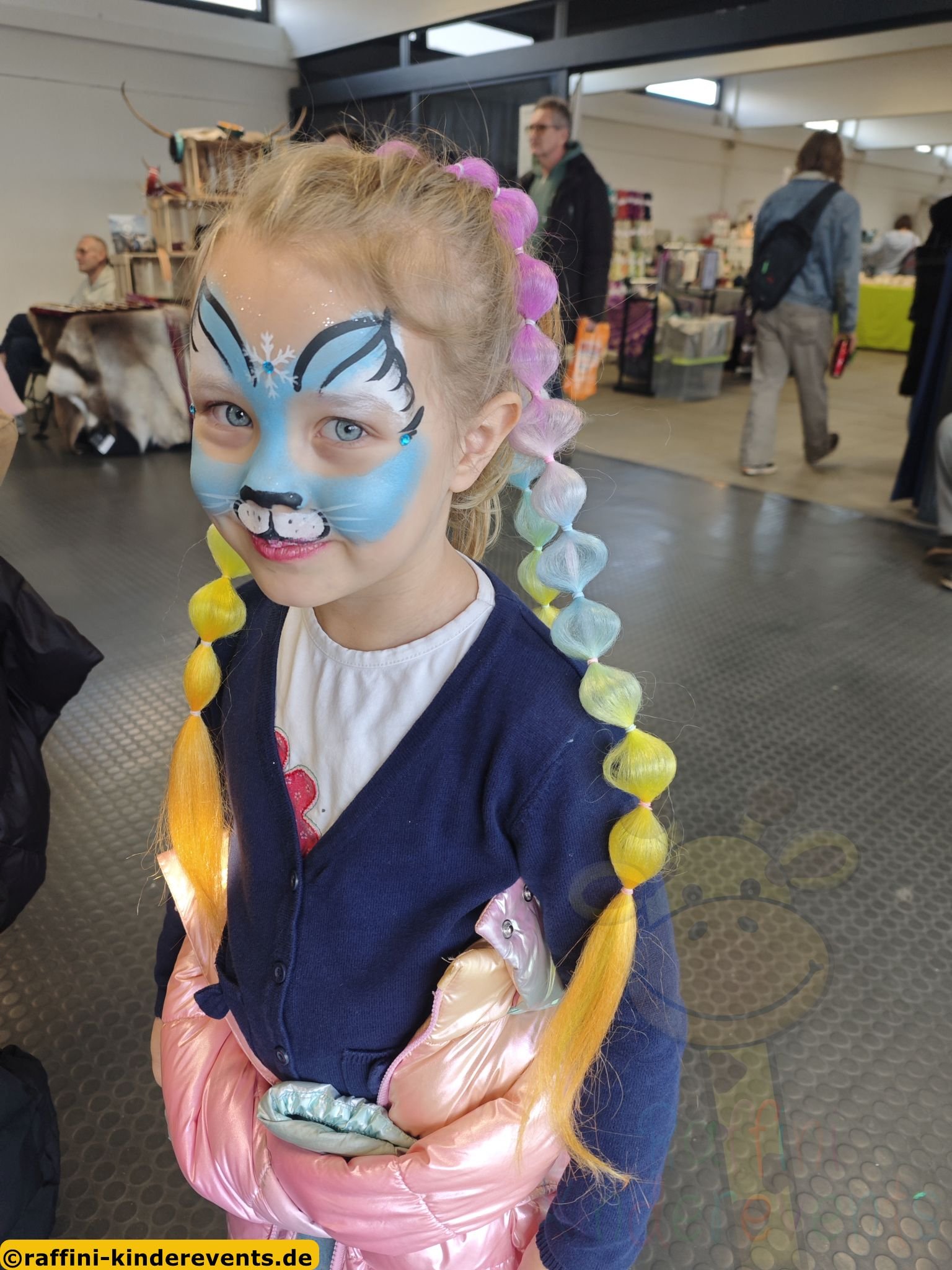 Facepaint, Kinder Haarstraehne buchen