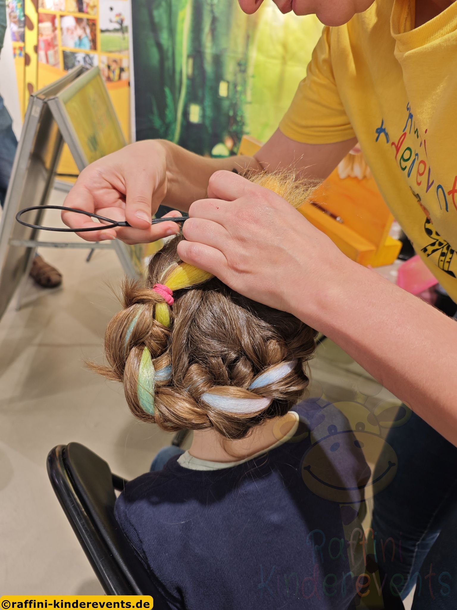 Friseuren machen Kinder Beauty Paket Events