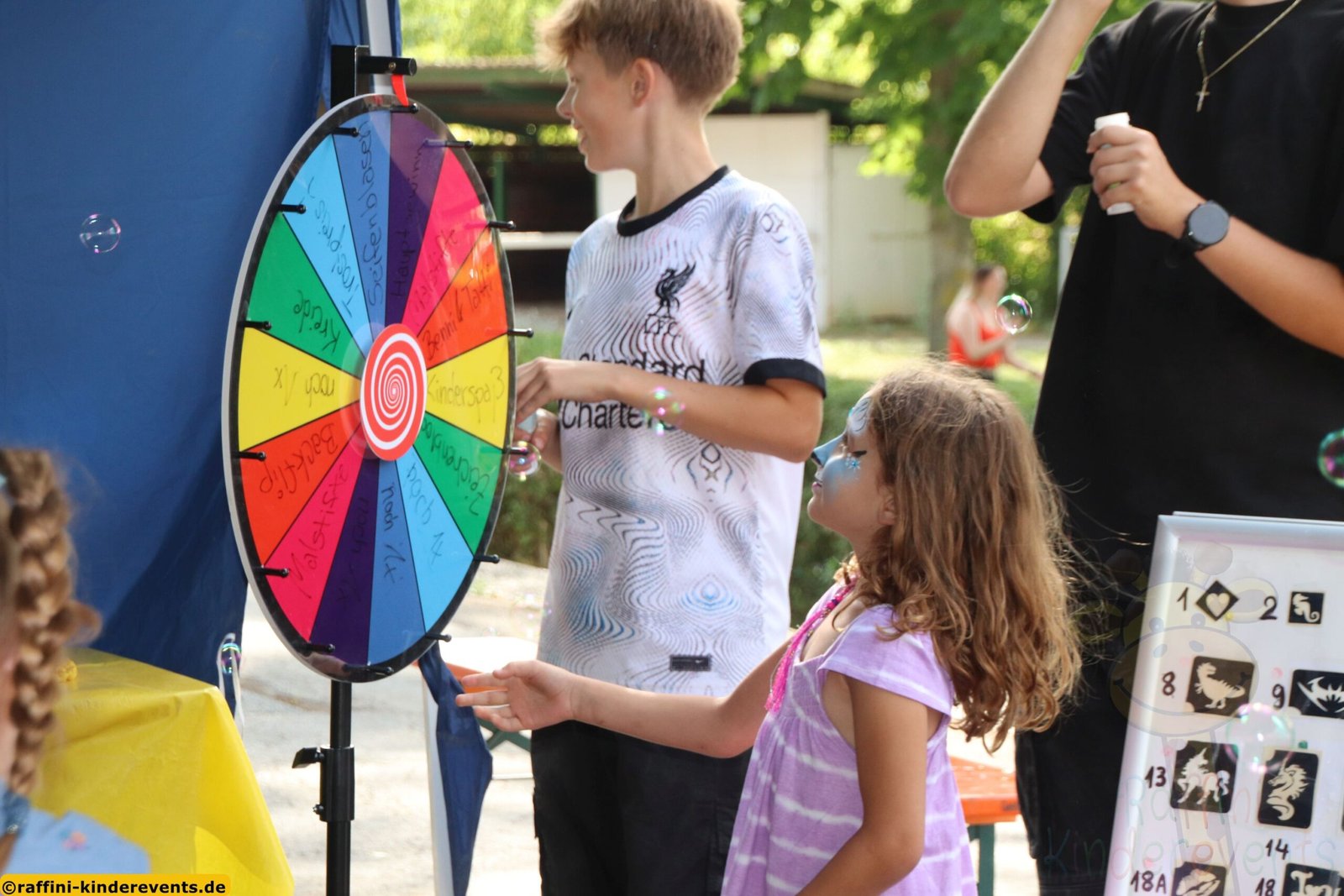 Gluecksrad mieten Mitarbeiterfest Ludwigshafen